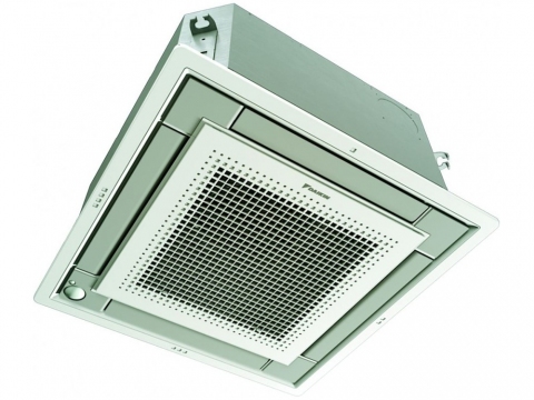 Daikin kazetová jednotka R32 s dekoračným panelom a ovládačom Daikin kazetová jednotka R32 s dekoračným panelom a ovládačom