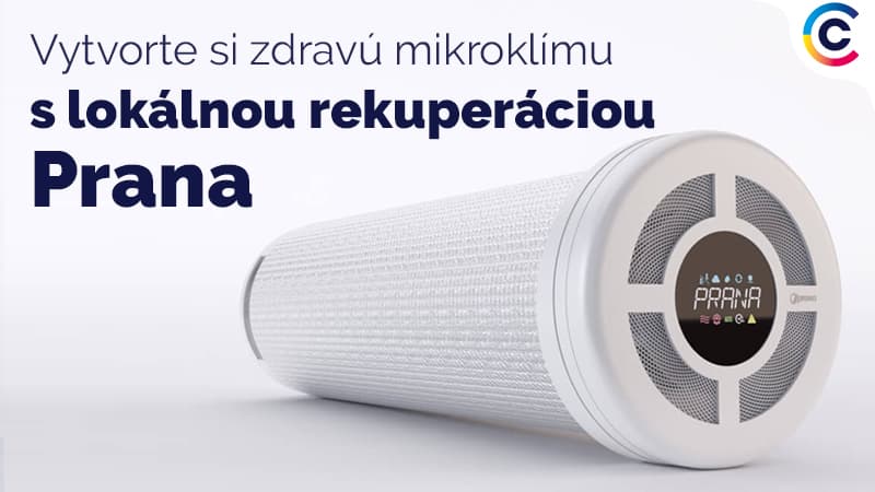 Vytvorte si zdravú mikroklímu s lokálnou rekuperáciou Prana